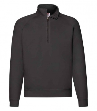 Fruit of the Loom SSE17 Premium Zip Neck Sweatshirt